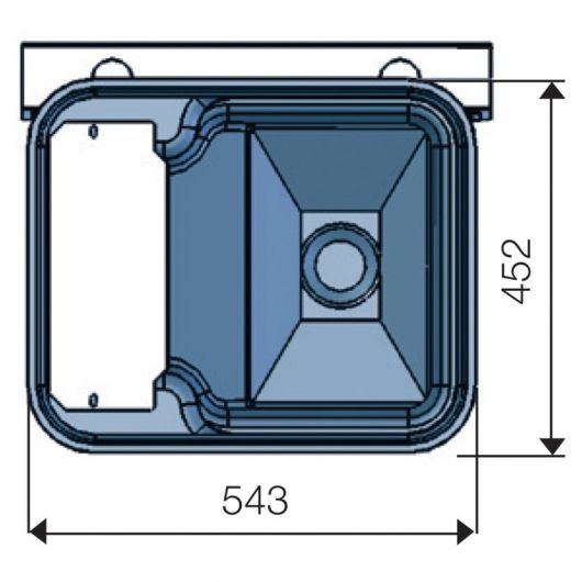 Abreuvoir collectif chevaux à niveau constant rebord à cordon Polybac M La Gée