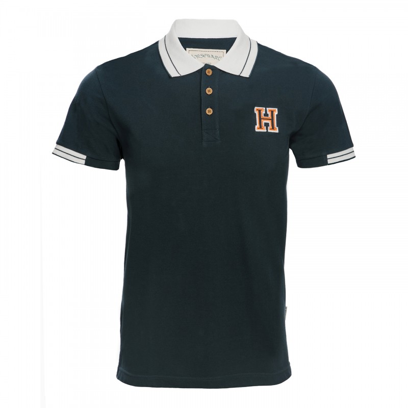 Polo coton piqué Homme Horseware