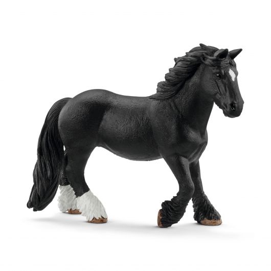 Figurine jument Tinker noire Schleich Figurine jument Tinker noire Schleich