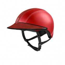 Casque équitation alcantara Epona avec grande visière