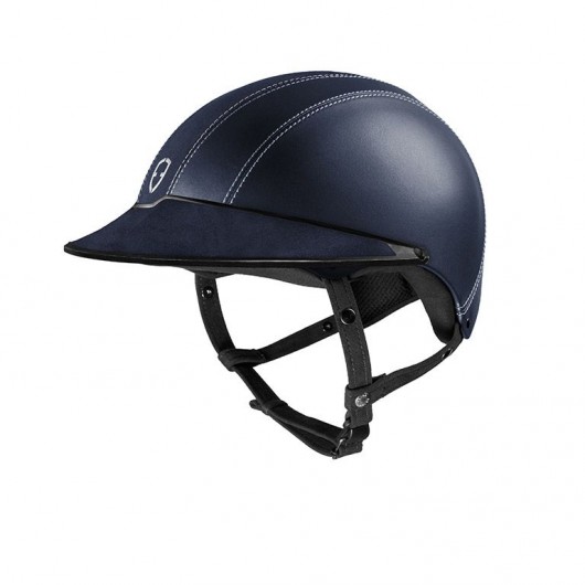 Casque équitation alcantara Epona avec grande visière