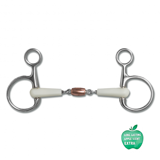 Morso Doppio Rotto Per Cavalli WALDHAUSEN - Acciaio Inox 12,5 Cm | Baucher Professionale