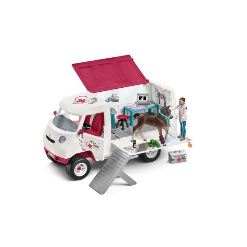 CAMION VETERINAIRE MOBILE  SCHLEICH