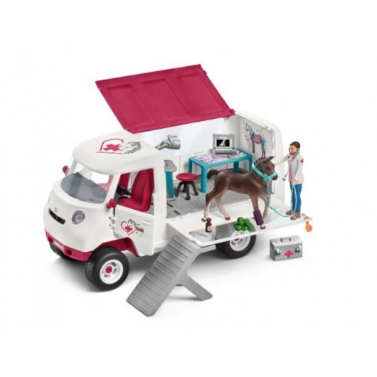 CAMION VETERINAIRE MOBILE  SCHLEICH