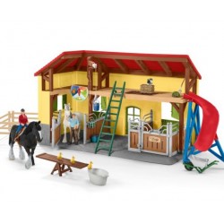 ECURIE COMPLETE POUR CHEVAUX SCHLEICH