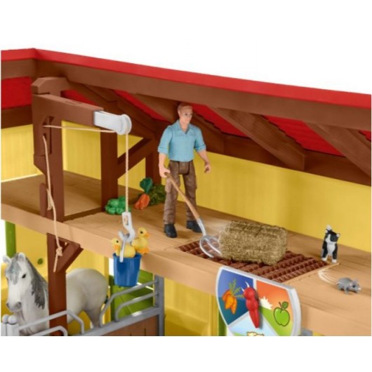 ECURIE COMPLETE POUR CHEVAUX SCHLEICH