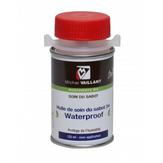 HUILE BIO SOINS SABOT WATERPROOF pot de 125 ml/appli M.VAILLANT HUILE BIO SOINS SABOT WATERPROOF pot de 125 ml/appli M.VAILLANT
