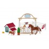 CHEVAUX INVITES D'HANNAH AVEC CHIENNE RUBY SCHLEICH