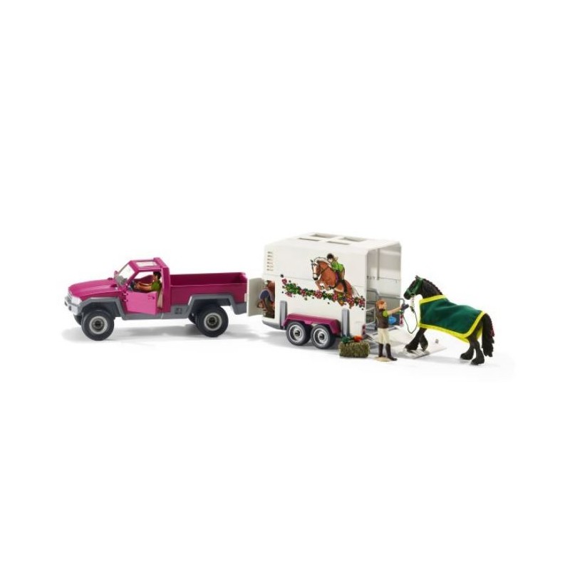 PICK UP AVEC REMORQUE SCHLEICH