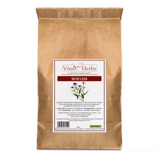 Formule gale de boue  Mud Less Vital Herbs