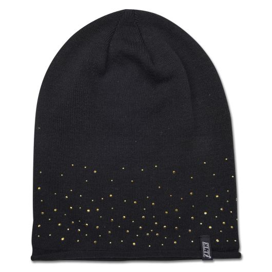 Bonnet tricoté strass carrie Elt