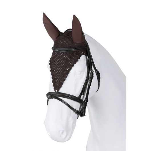 Bonnet cheval anti-mouche cheval long oreilles élastiques - Torpol - Equestra Bonnet cheval anti-mouche cheval long oreilles élastiques - Torpol - Equestra