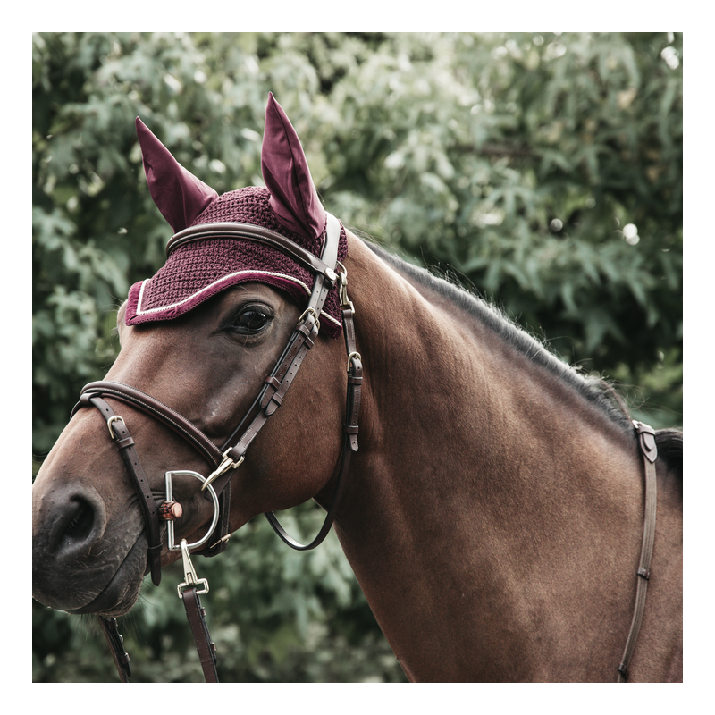 Bonnet anti-mouche cheval Wellington Corduroy 42121 - Kentucky - Equestra