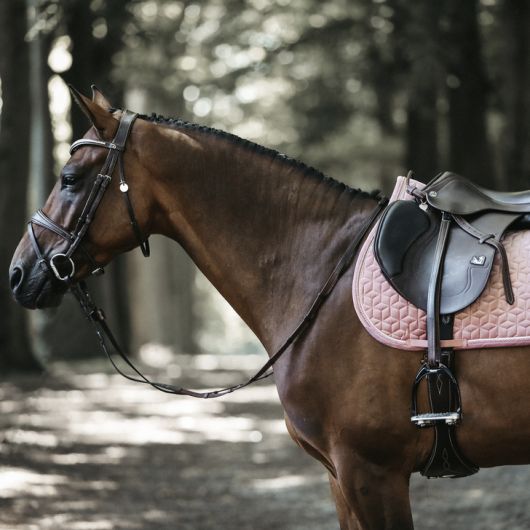 Tapis de selle cheval Velvet - Kentucky Tapis chabraque cheval Velvet - Kentucky - Equestra