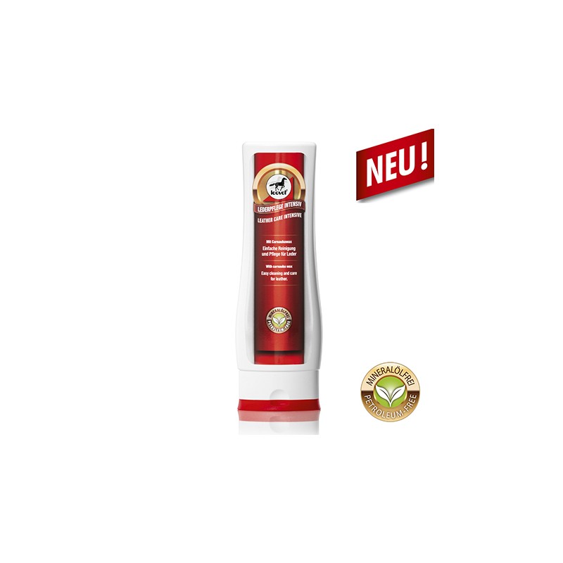 SAVON INTENSIF CUIR LISSE  APPLICATEUR  250 ml  LEOVET