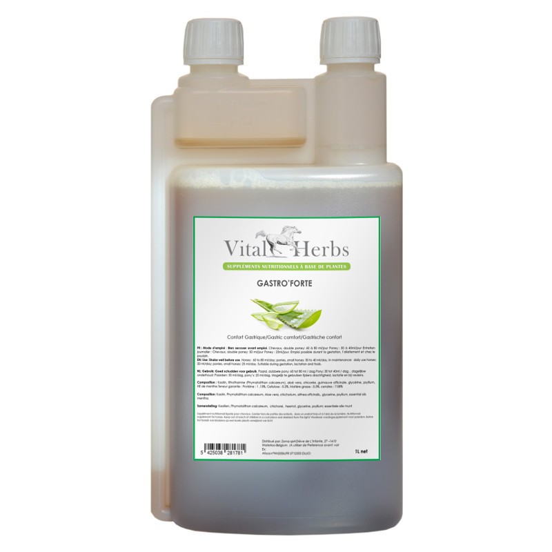 GASTRO FORTE -ACIDITE ESTOMAC 1 LITRE VITAL HERBS