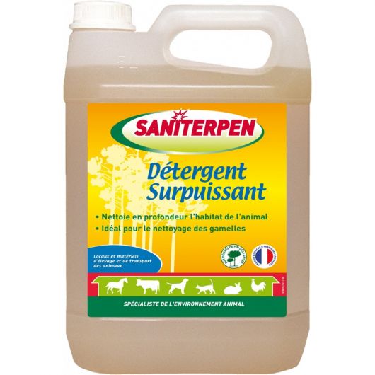 Détergent surpuissant 5L (à diluer) - Saniterpen Détergent surpuissant 5L (à diluer) - Saniterpen