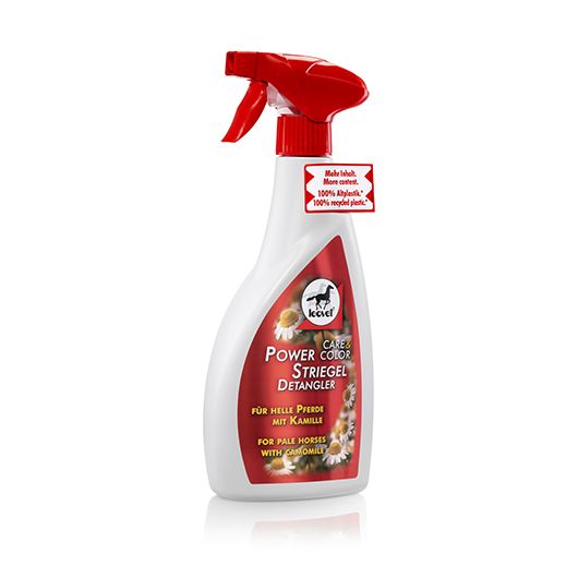 Démélant crinière Power Striegel Camomille 550 ml Chevaux clairs - Leovet Démélant crinière Power Striegel Camomille 550 ml Chevaux clairs - Leovet