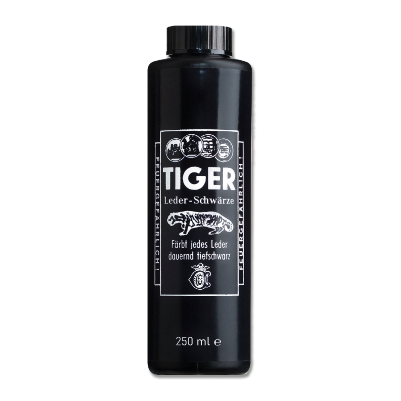 Teinture noire pour cuir Tiger 250 ml - Waldhausen