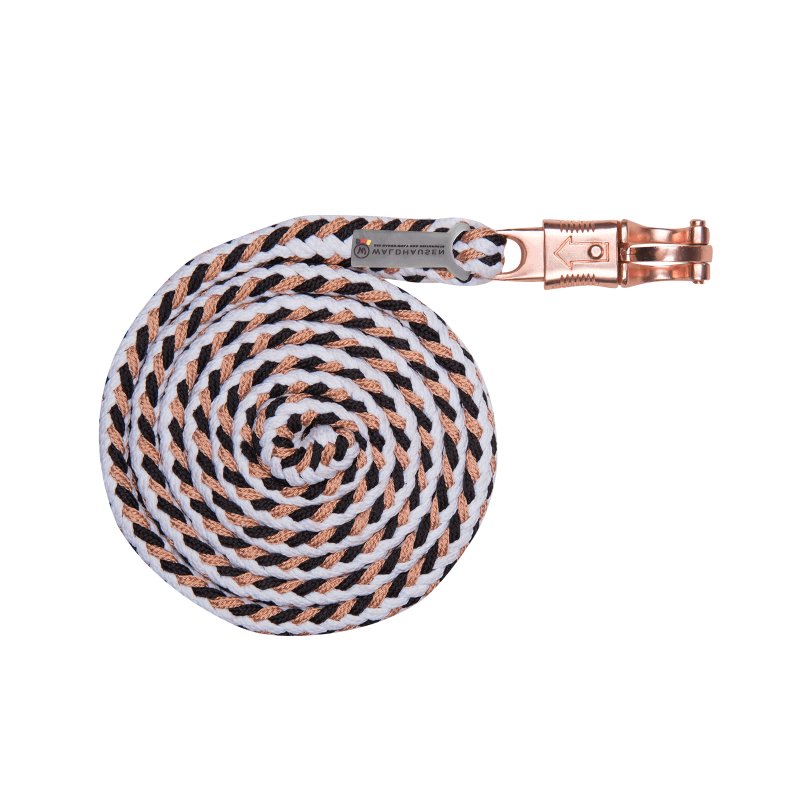Longe d'attache mousqueton de sécurité rosé Shine - Waldhausen