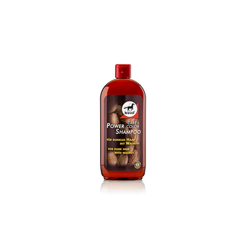 Shampoing chevaux brou de noix 500 ml Super Force - Leovet