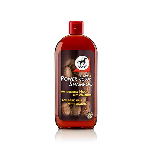 Shampoing chevaux brou de noix 500 ml Super Force - Leovet