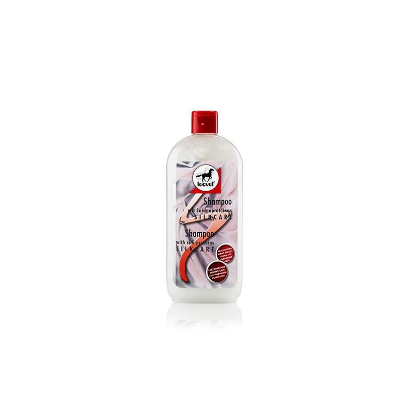 Shampoing cheval protéines de soie 500 ml Silkcare - Leovet