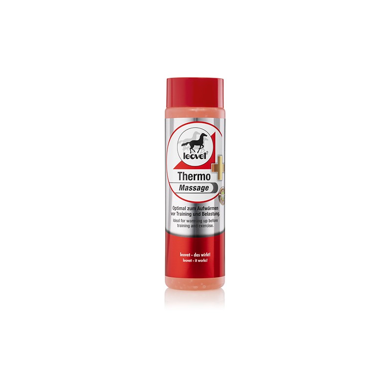 Gel cheval massage chauffant 500 ml Thermo-Massage - Leovet