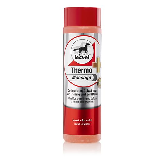 Gel cheval massage chauffant 500 ml Thermo-Massage - Leovet