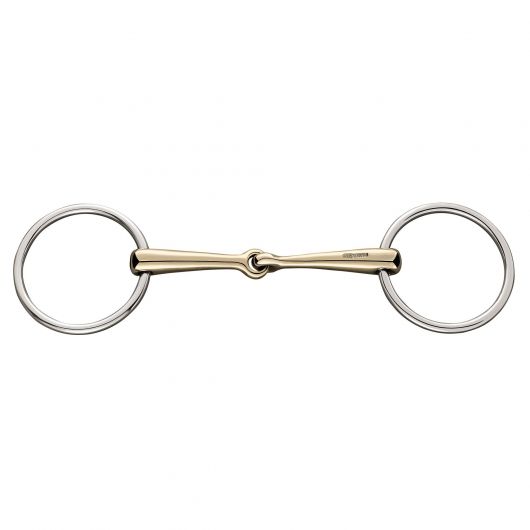 Mors 2 anneaux Sensogan canon plein 14 mm - Sprenger Mors 2 anneaux Sensogan canon plein 14 mm - Sprenger