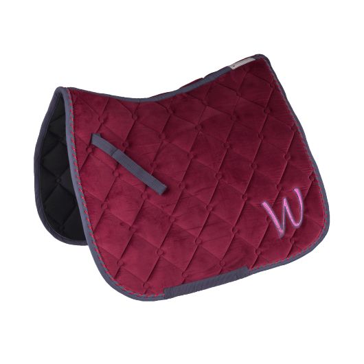 Tapis de selle cheval velours - Waldhausen Tapis de selle cheval velours - Waldhausen