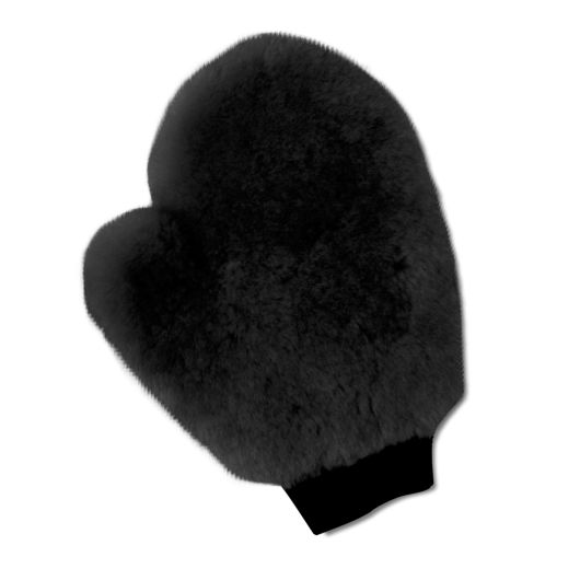 Gant de pansage mouton véritable