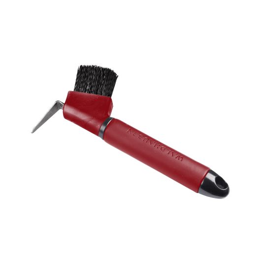 Cure-pied cheval avec poignée cuir synthétique - Waldhausen