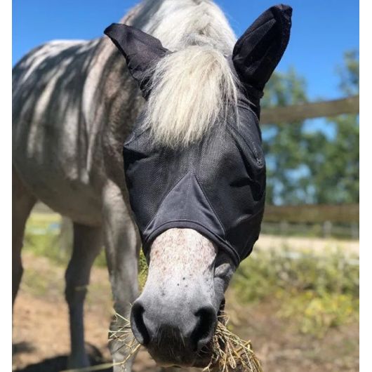 Masque anti-mouche et anti- uv cheval emouchine - Ravene