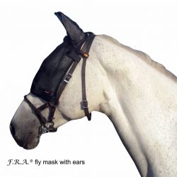 Masque anti-mouche cheval de travail avec oreilles - Cavallo