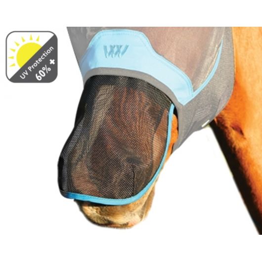 Protège naseaux cheval anti-uv pour masque anti-mouche - Woof Wear Protège naseaux cheval anti-uv pour masque anti-mouche - Woof Wear