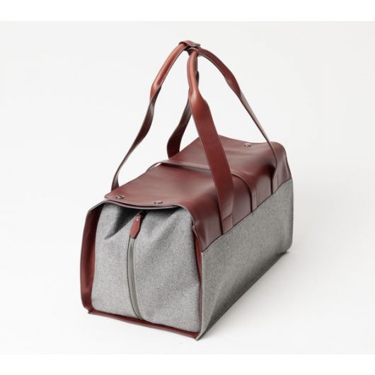 Sac de voyage en cuir bi matière - Someh Sac de voyage en cuir bi matière - Someh