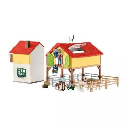 Ferme avec étable et animaux - Schleich Ferme avec étable et animaux - Schleich