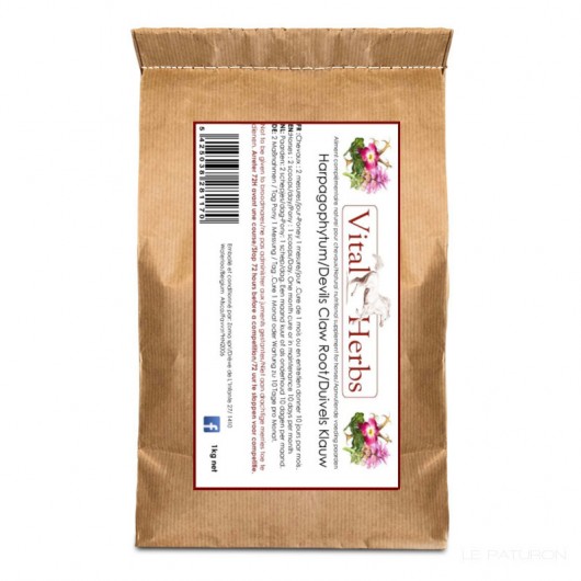 Harpagophytum granulés cheval 1 kg Harpagophytum granulés cheval 1 kg