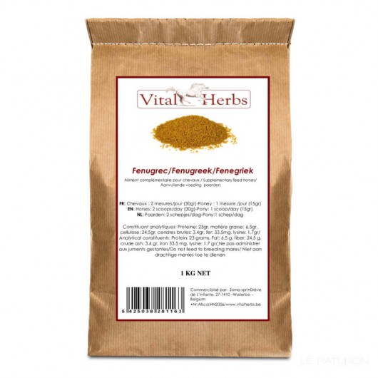 Formule remise en état 1 kg Fenugrec Vital Herbs