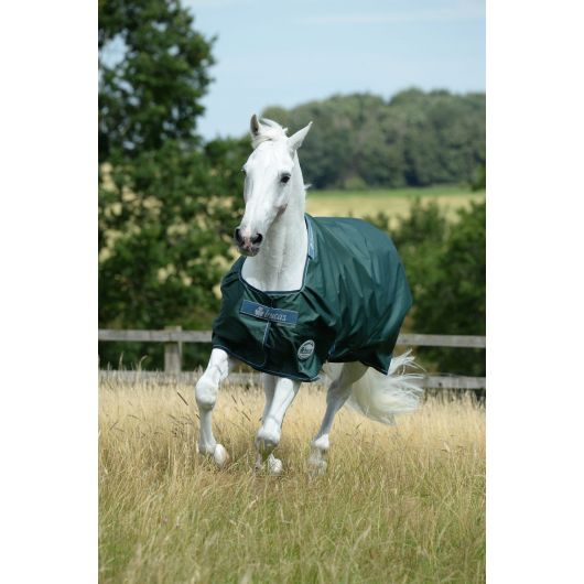 Couverture extérieur cheval Green line 300gr en tissu recyclable - Bucas