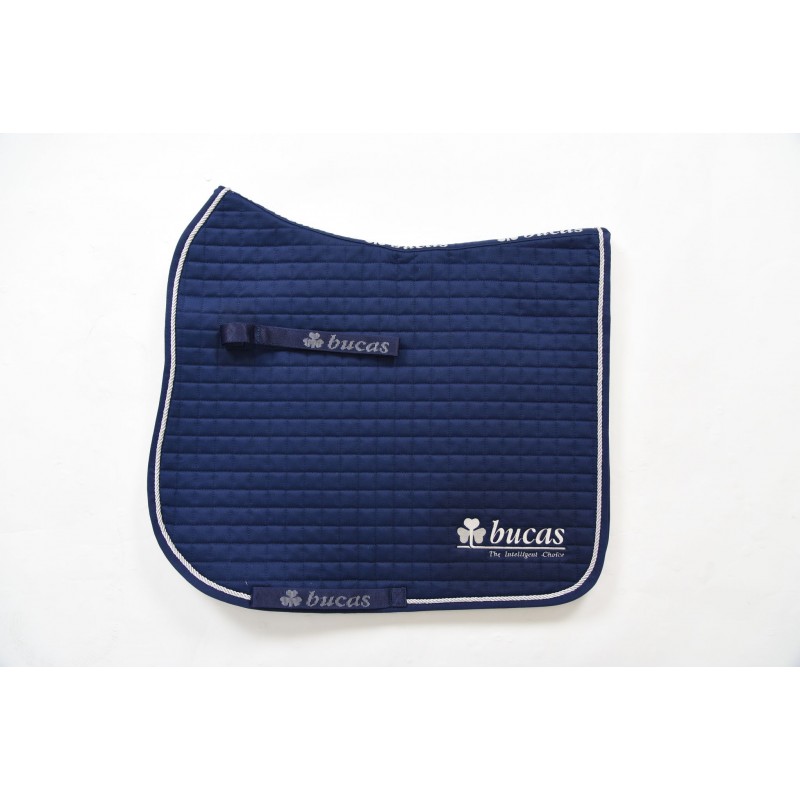 Tapis de selle cheval dressage Max brodé - Bucas