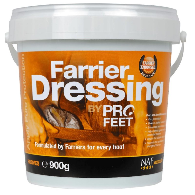 Graisse à pied cheval Farrier Dressing Pro Feet - Naf - NAF - Graisse  Onguent sabot cheval - Equestra