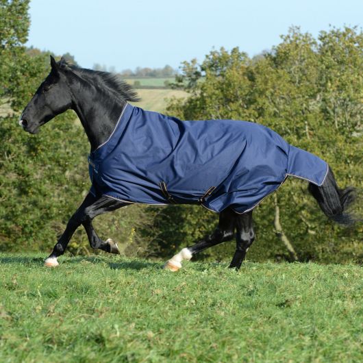 Couverture extérieur cheval encolure haute 50 g Irish Turnout Light - Bucas Couverture extérieur cheval encolure haute 50 g Irish Turnout Light - Bucas