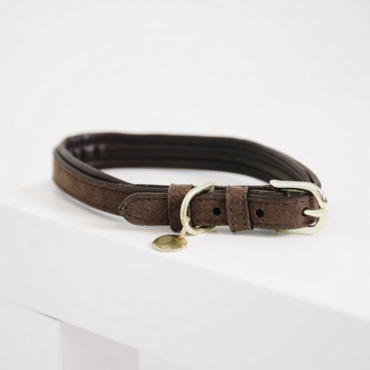 Collier chien Velvet Leather - Kentucky