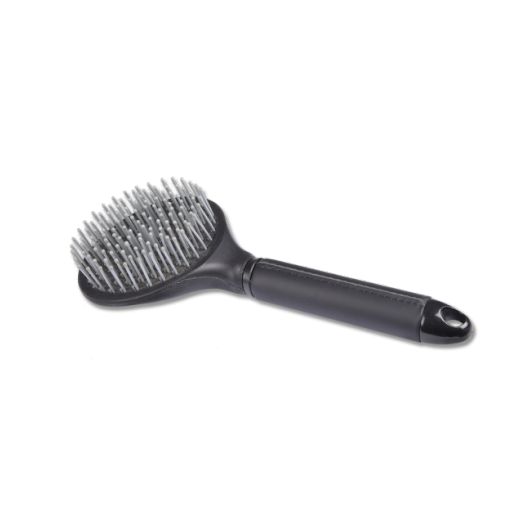 Brosse à crins poignée en cuir synthétique - Waldhausen 