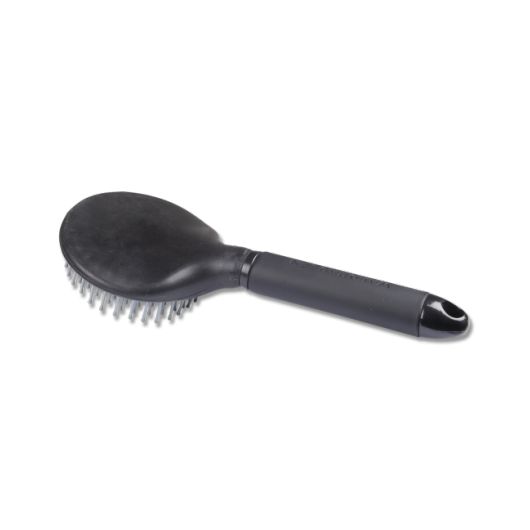 Brosse à crins poignée en cuir synthétique - Waldhausen 