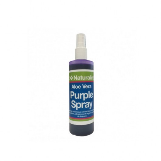 Spray désinfectant cheval à l'aloe vera Purple - Naf - NAF - Plaie cheval -  Equestra