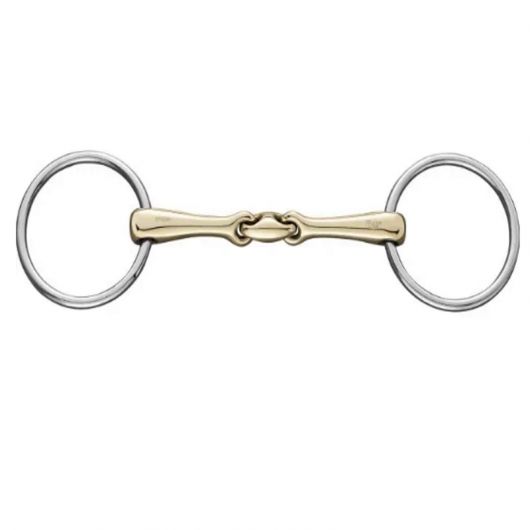 Mors 2 anneaux double brisure kk Ultra en Sensogan - Sprenger Mors 2 anneaux double brisure kk Ultra en Sensogan - Sprenger