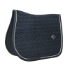 Tapis de selle cheval en velours Velvet Basic - Kentucky